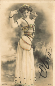 Postcard girl La Belle Otero